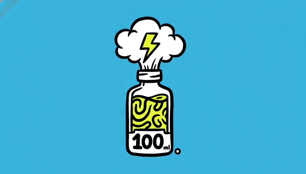 제타닉 무니코틴 액상: 니코틴 없이 타격감 살린 100ml