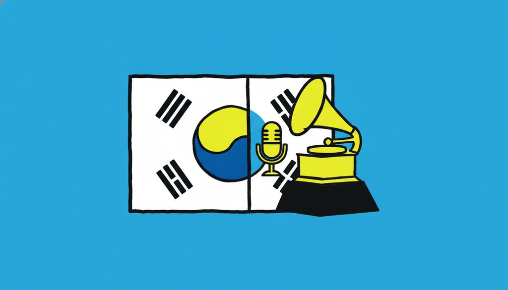 BTS 지민·슈가 광복절 태극기 의상, 그래미 아시안 팝 부문 손질 시사